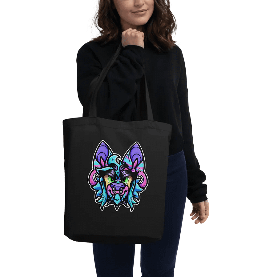 MatchaEXE Symmetrical Icon + Logo Tote Bag product image (2)
