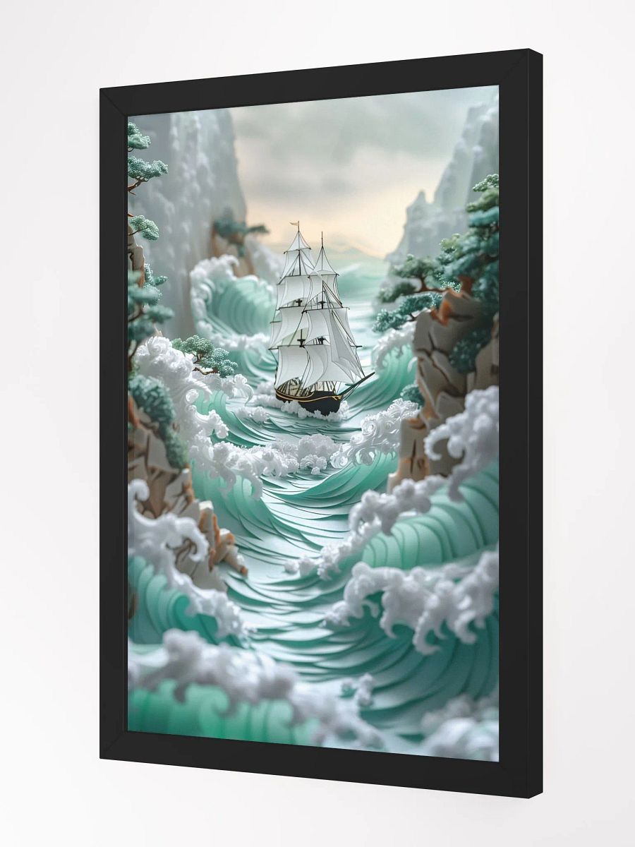 Unyielding River, Unyielding Spirit - Bespoke Framed Prints for Elegant and Modern Decor product image (2)