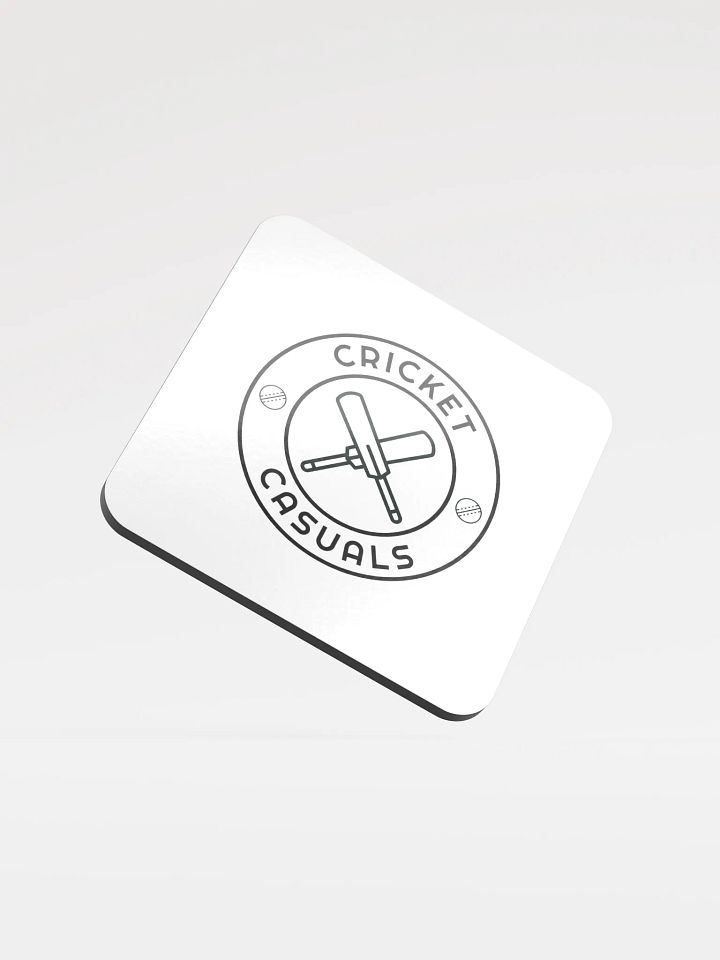 Cricket Casuals Coaster - White product image (1)