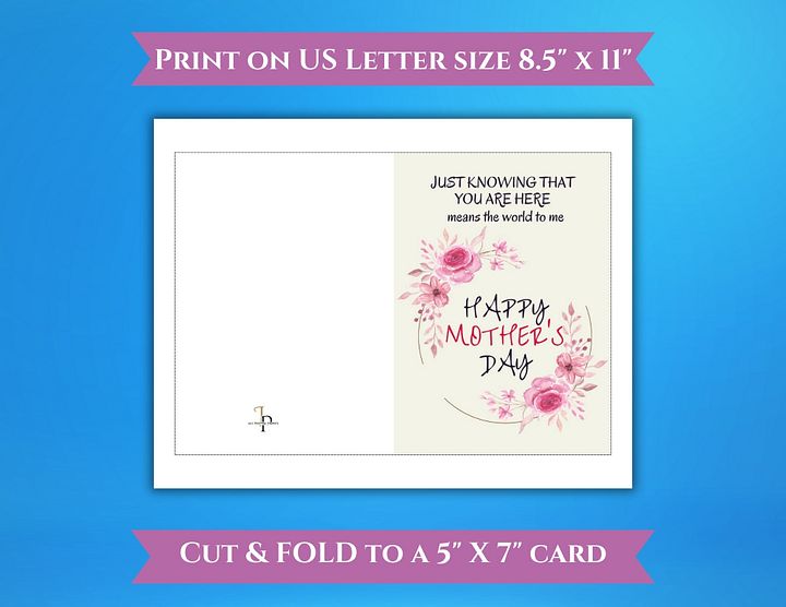 Just Knowing Mother's Day Card product image (2)