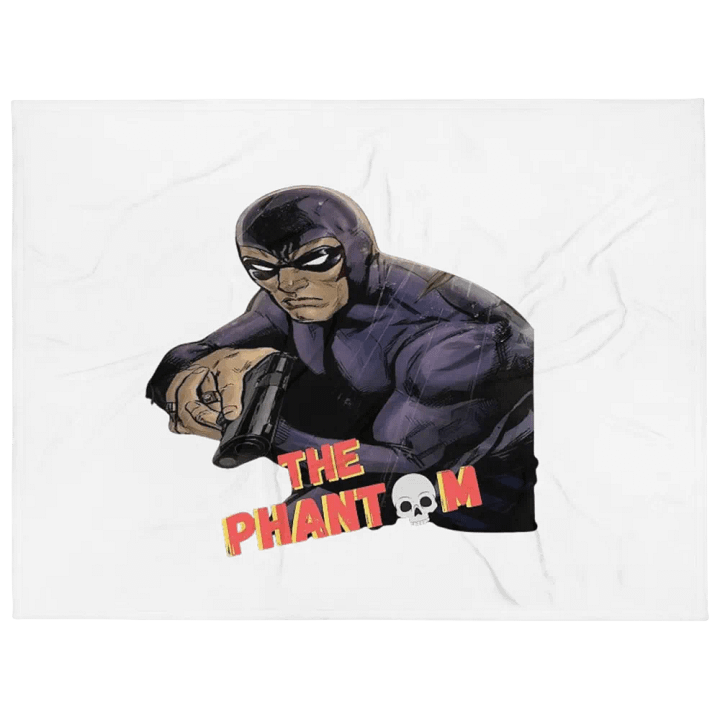 The GHOST WHO WALKS - GUNMAN Throw Blanket product image (2)