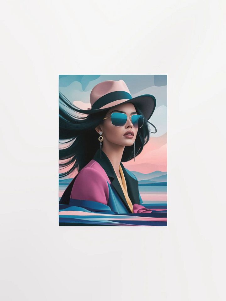 Abstract illustration of a Woman Poster - 30 product image (5)