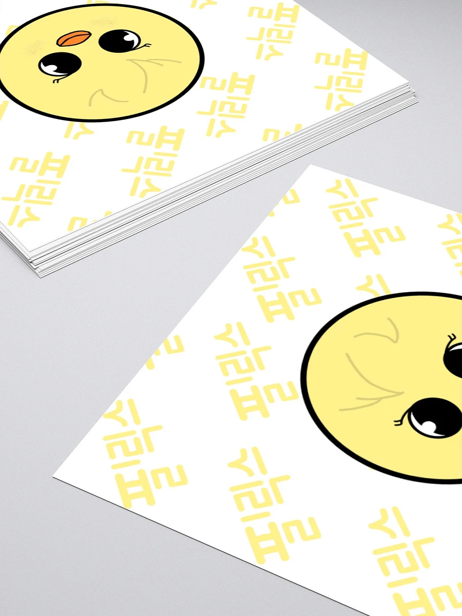 Bbokari face and hangul Sticker product image (10)