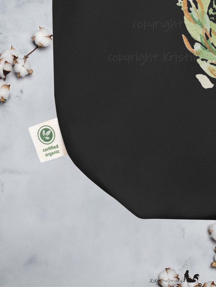 Floral Wreath Eco Cotton Tote Bag product image (4)