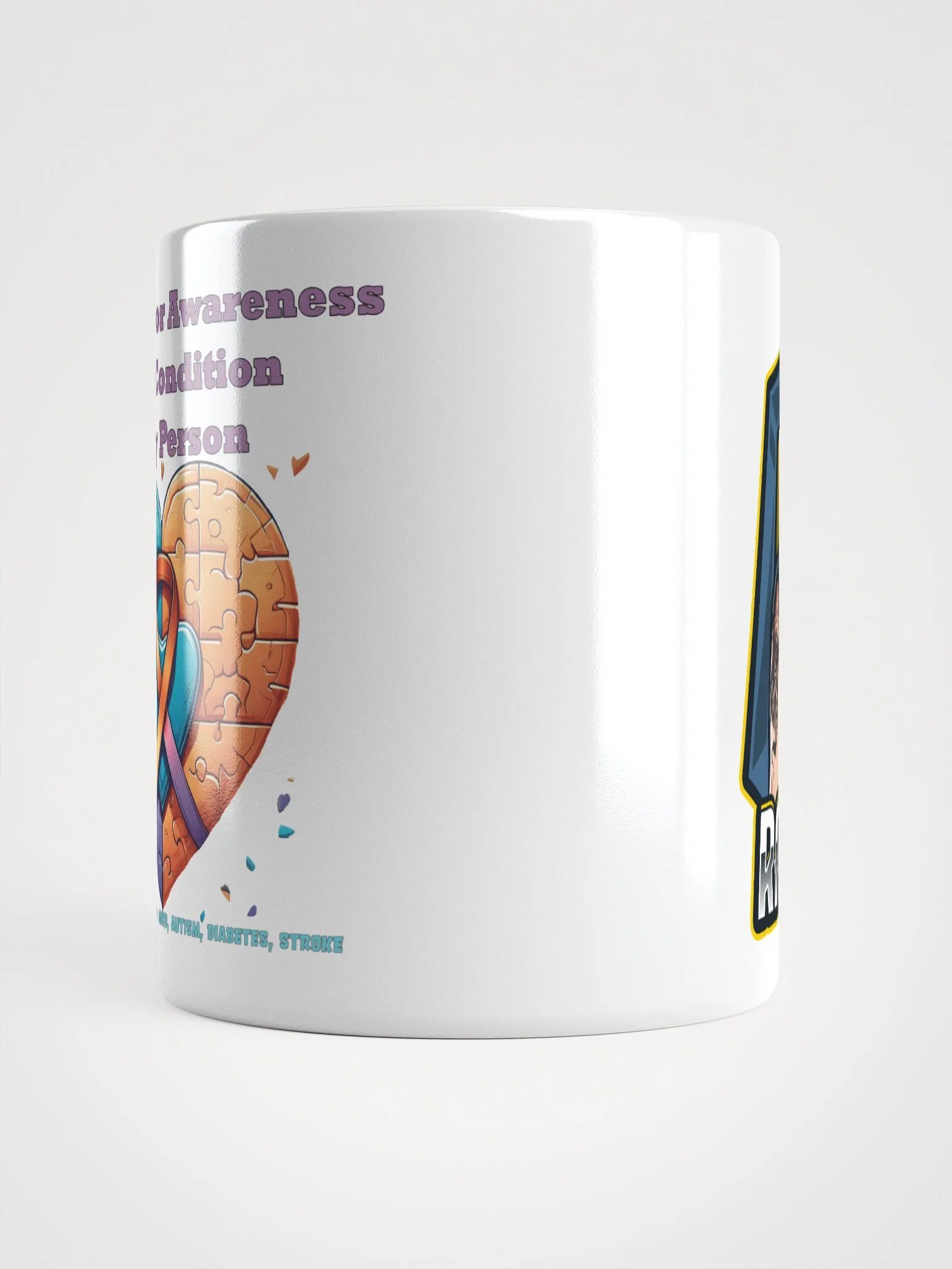 Unity Puzzle Heart Awareness Mug product image (5)