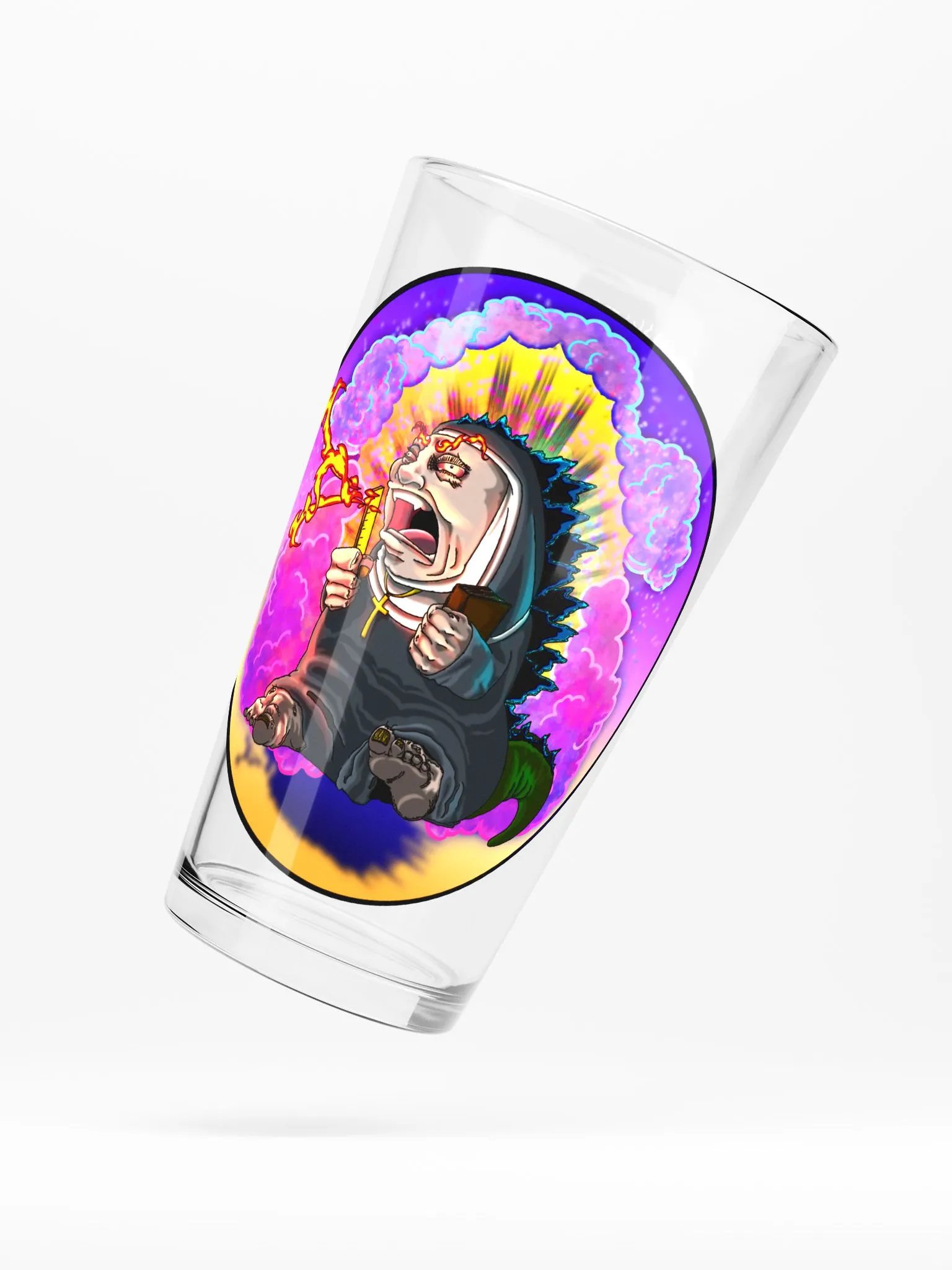 Repent: Shaker Pint Glass product image (5)