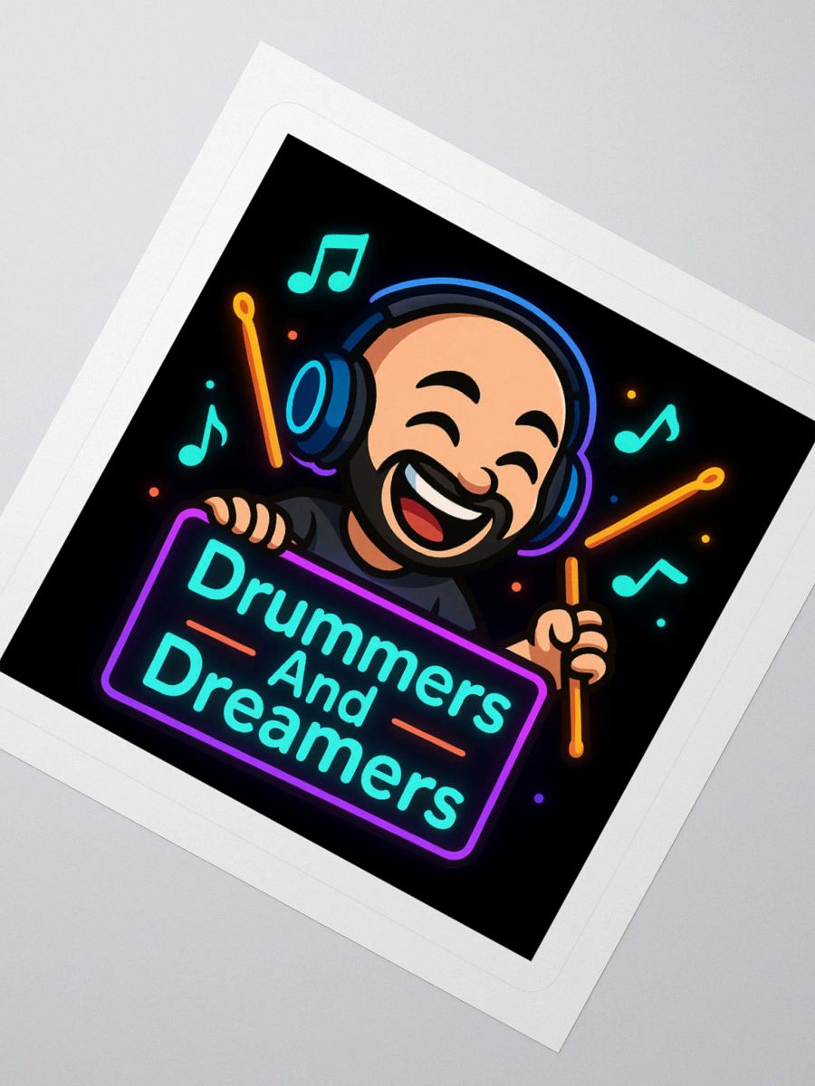 Drummers and Dreamers Sticker product image (2)