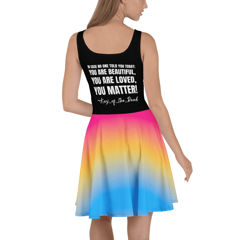 Kay_of_the_Dead Pride Logo Dress With Pansexual Pride Skirt product image (4)