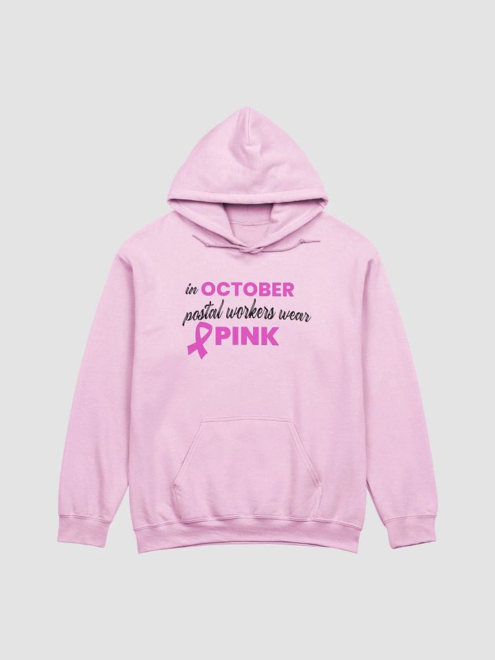 Postal workers wear pink in October HOODIE product image (1)