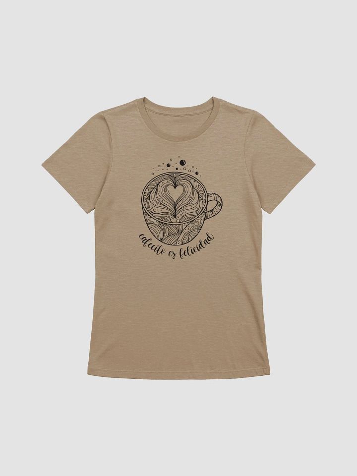 Cafecito Es Felicidad Camiseta de Mujer product image (1)