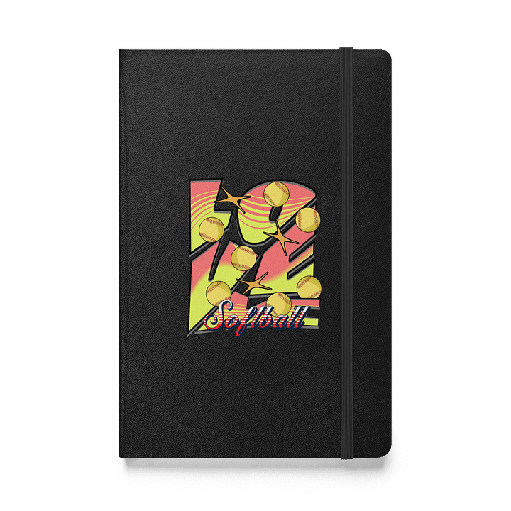 Love Me Softball Hardcover Journal product image (1)