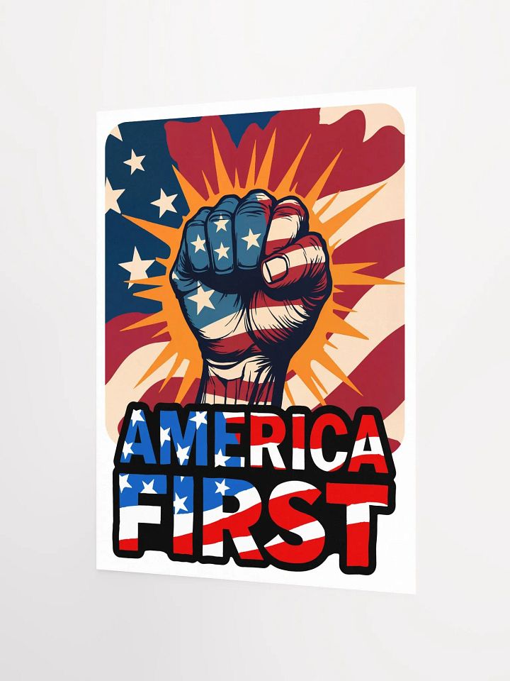 Poster: America First product image (2)