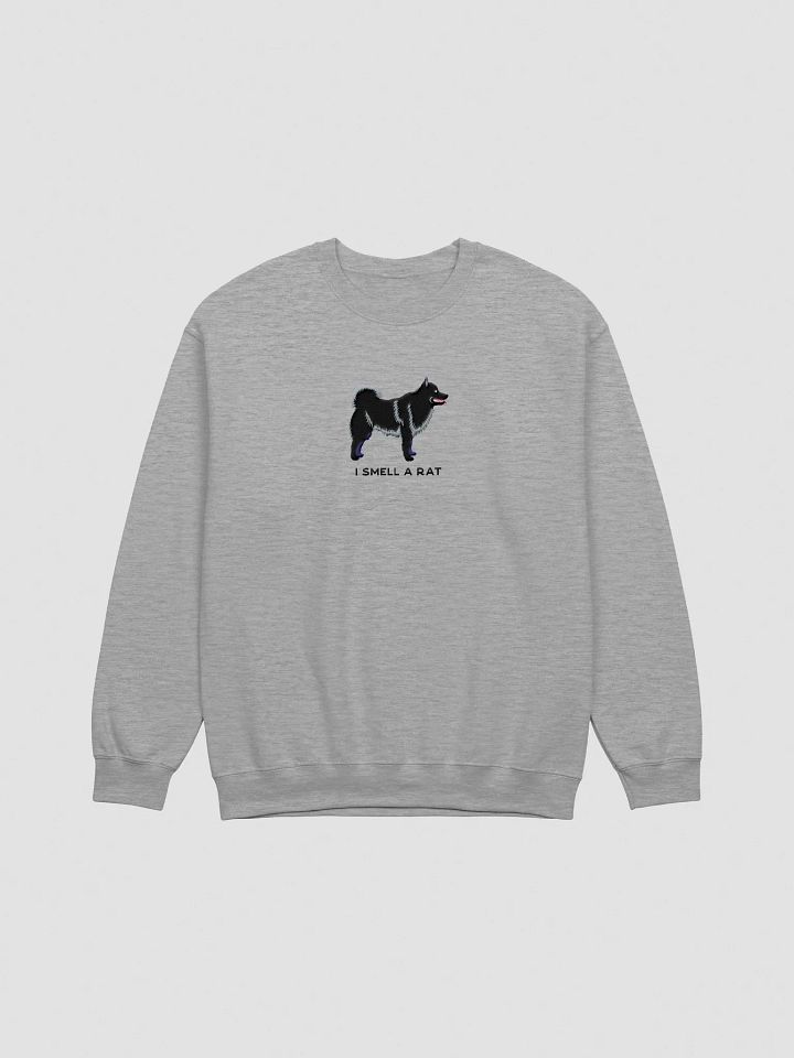 I Smell a Rat Sweatshirt (Embroidered) of a Schipperke(Black) product image (10)