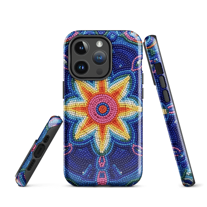 Sunburst Faux-Beadwork iPhone® Tough Case product image (3)