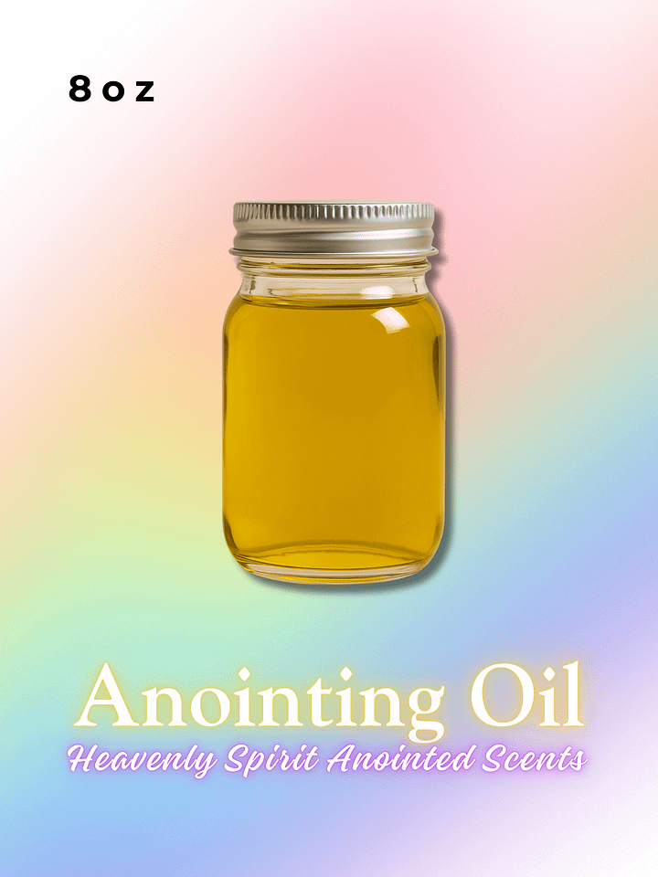 Anointing Oil - Medium mason Jar product image (1)