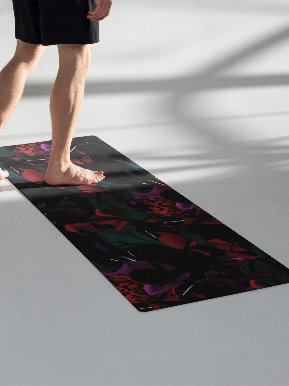 Yoga Mat "Blosoom At Midnight" product image (6)