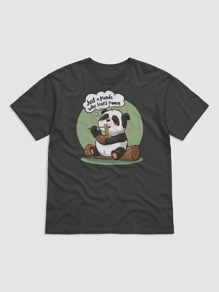 Panda Eating Ramen Tee product image (1)