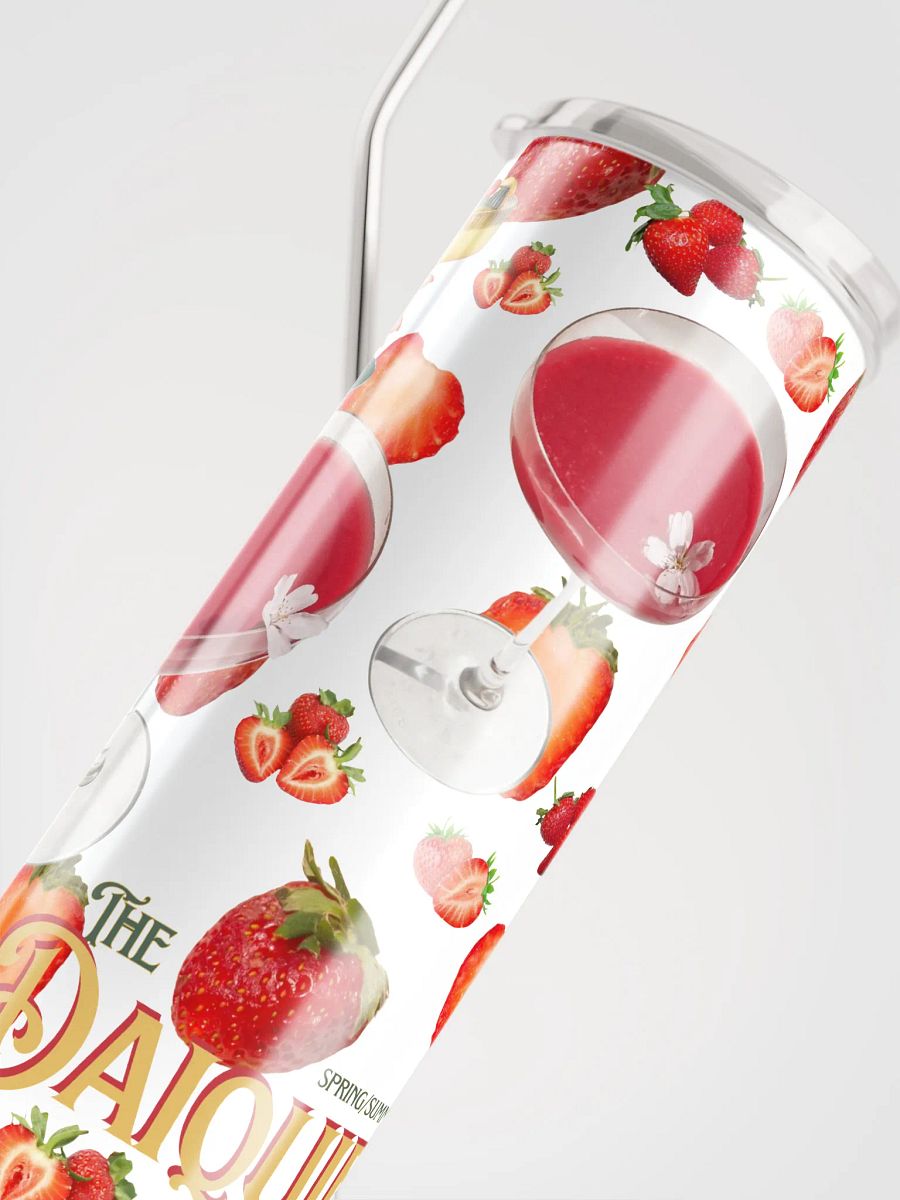 SPRING SUMMER STRAWBERRY DAIQUIRI TUMBLER product image (4)