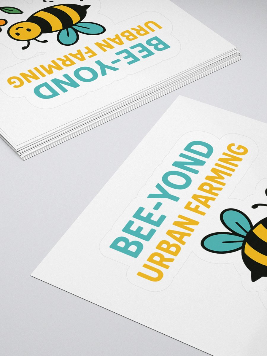 BEE-YOND URBAN FARMING Sticker Set product image (10)
