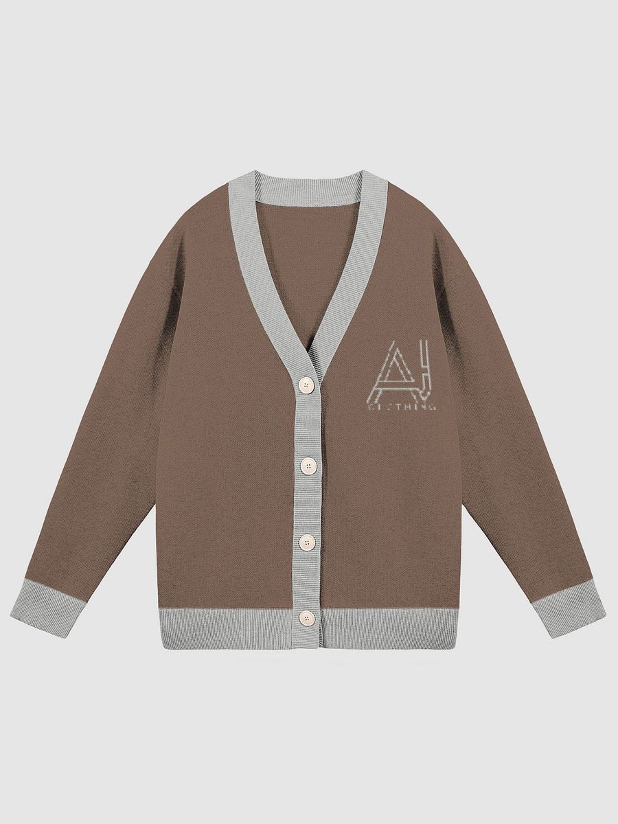 AJ Ladies Cardigan Coffee Grey product image (2)