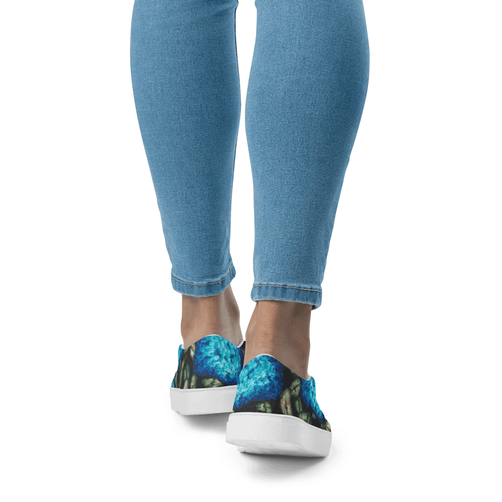 HYDRANGEAS IV women's slip-on canvas shoes product image (4)