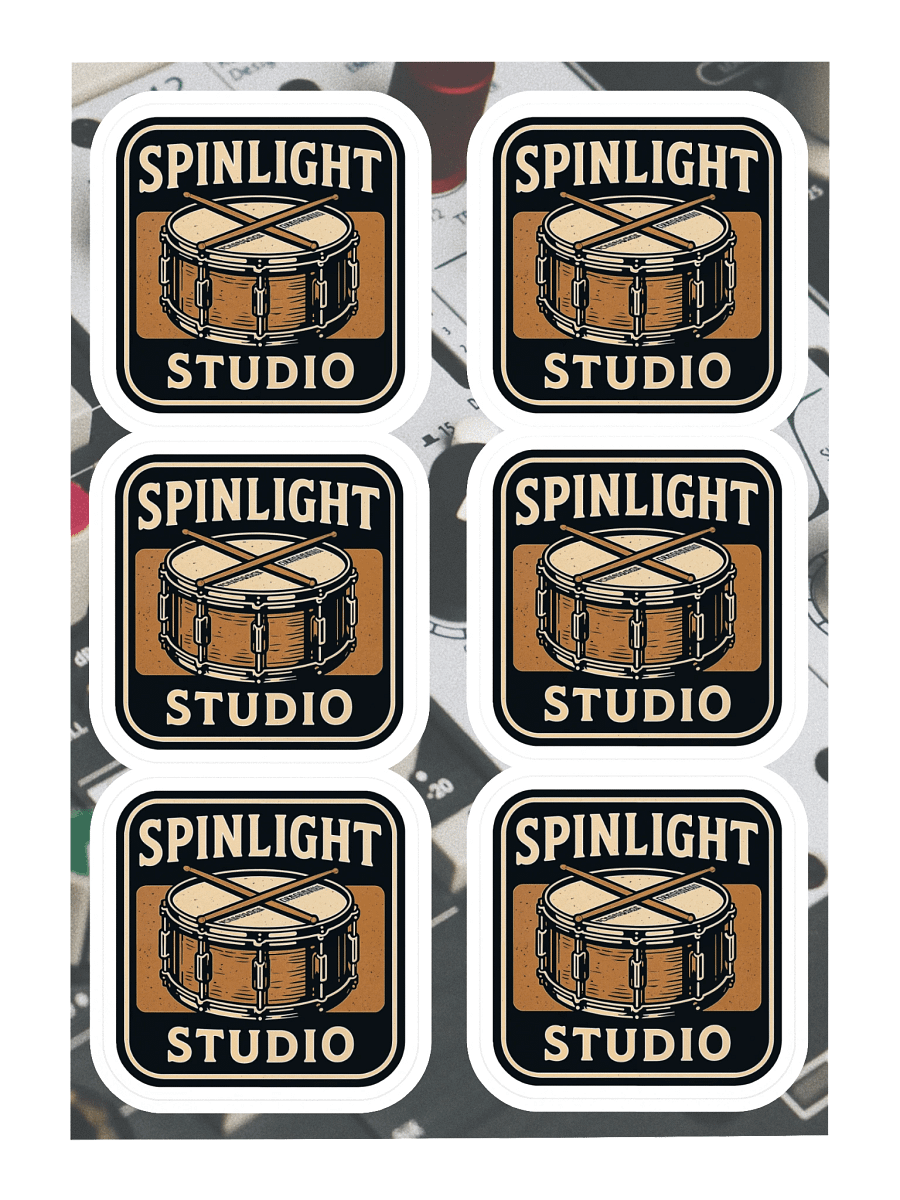 Spinlight Snare Stickers product image (3)