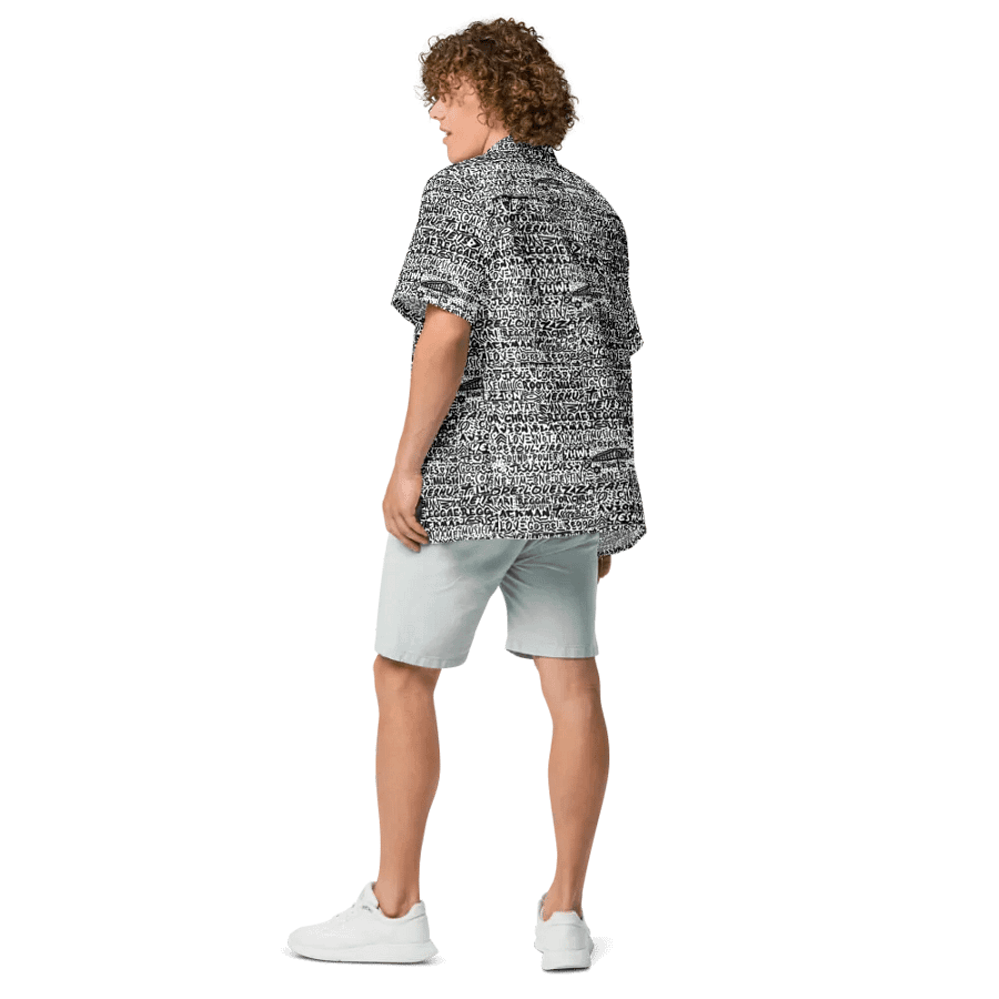 Christafari Scribble Hawaiian Shirt product image (7)