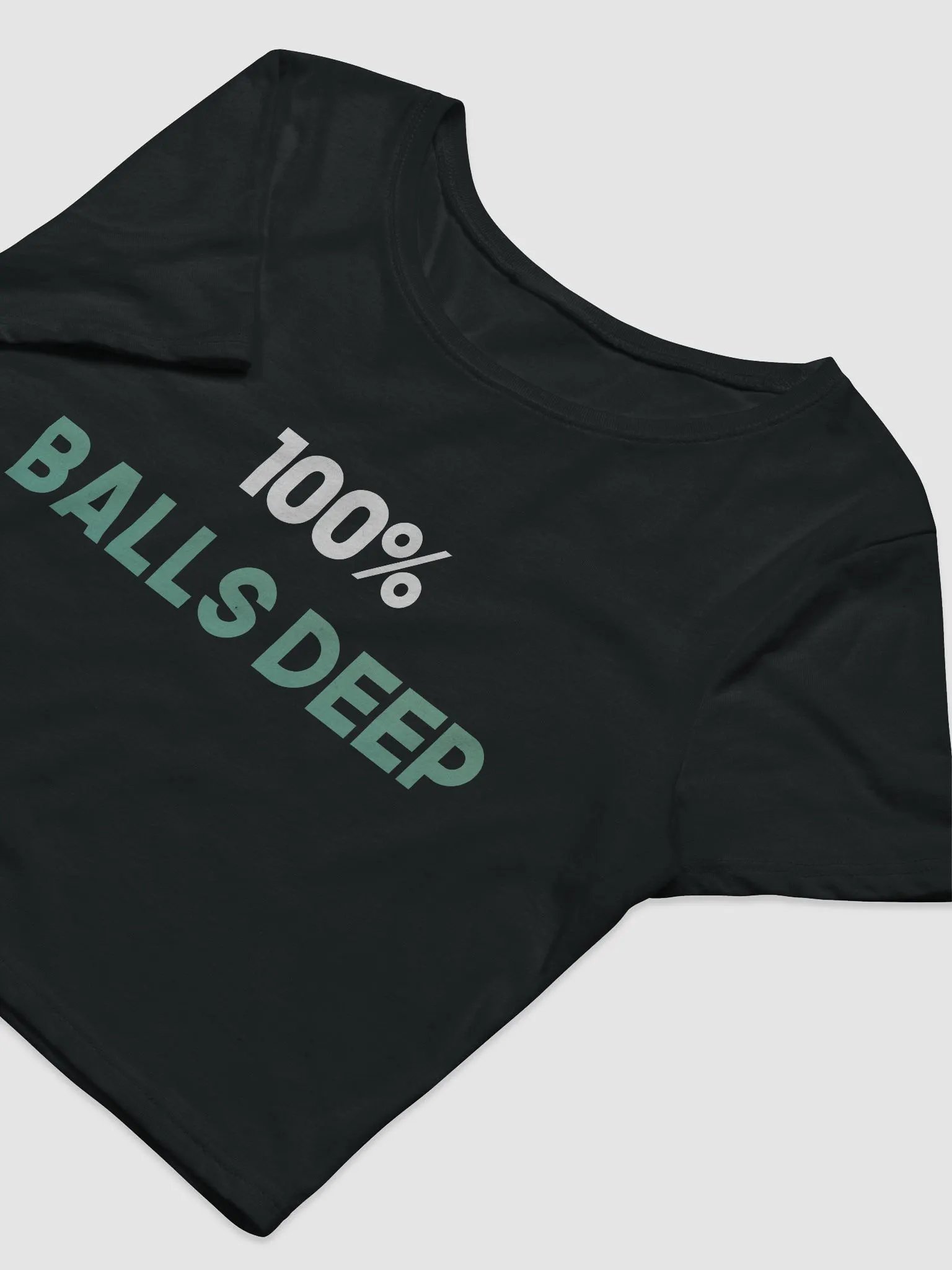 Balls Deep Women's Crop T-shirt product image (5)