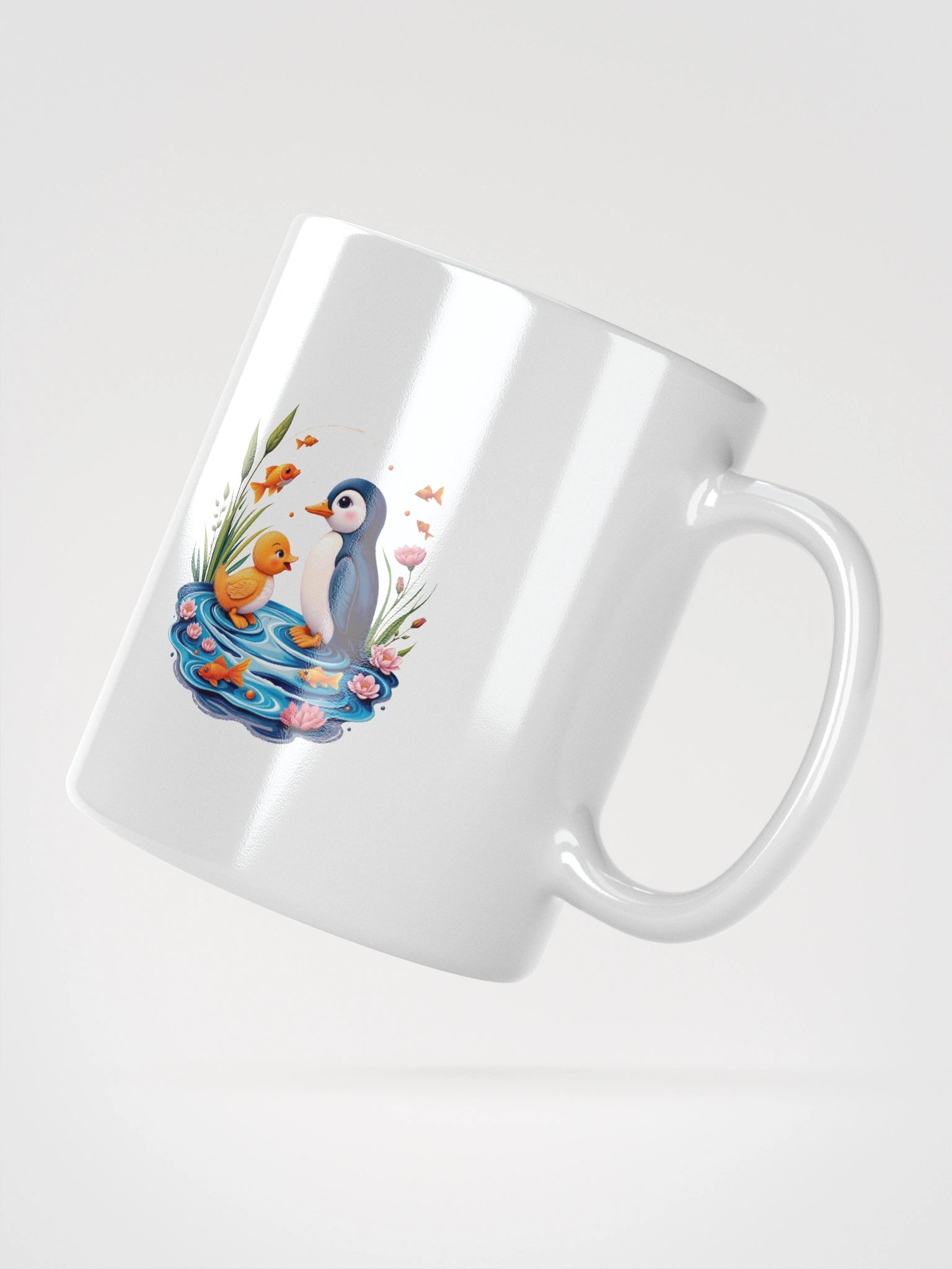 Whimsical Penguin Paradise Mug product image (7)