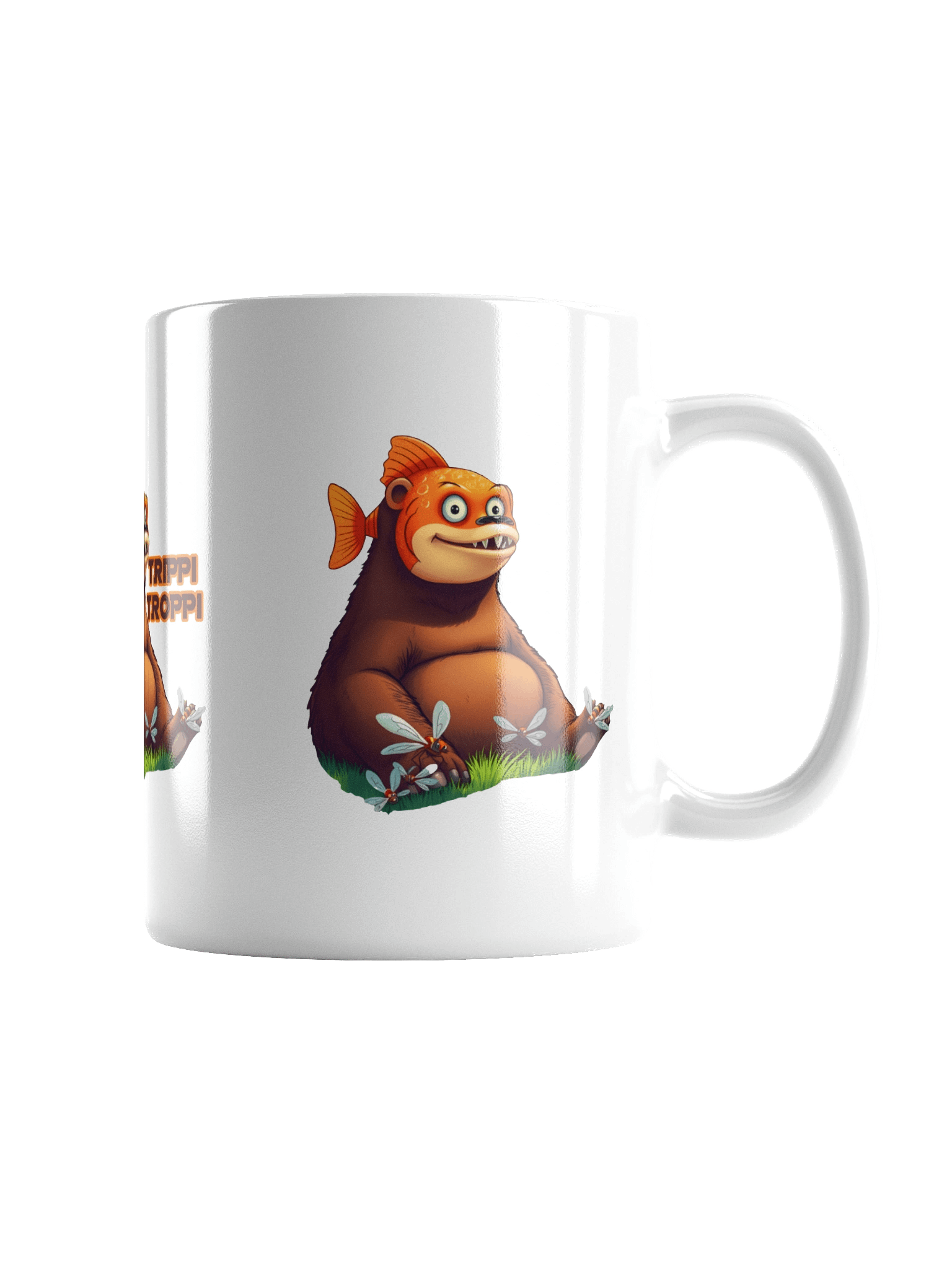 Trippi Troppi Fishbear Mug – Cartoon Brainrot product image (5)