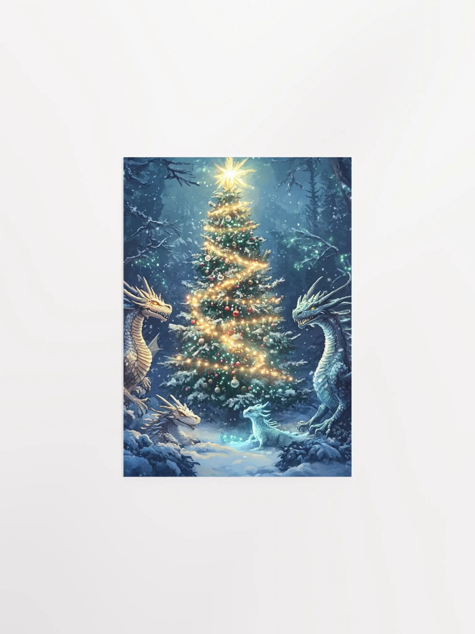 Dragon Christmas Poster product image (5)