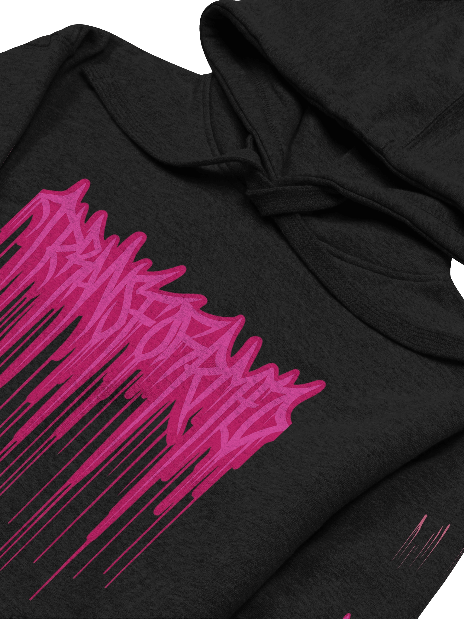 Transformed by God™ Graffiti Hoodie — Neon Fuchsia (Unisex) product image (6)