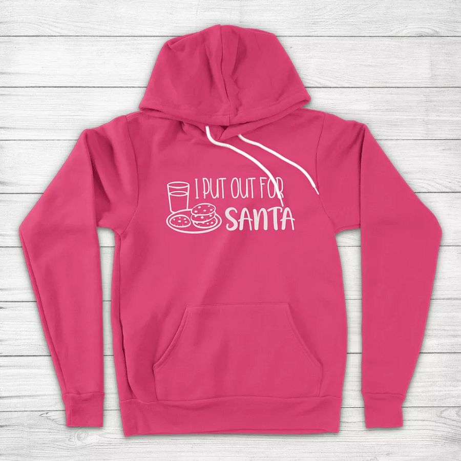I Put Out for Santa Milk Cookies Christmas Holiday Couple Unisex Hoodie Sweater product image (3)