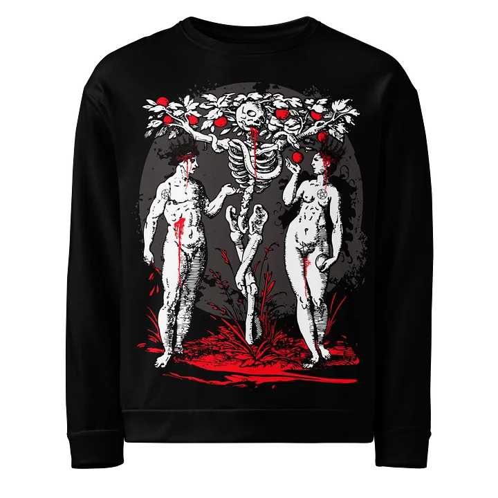 Adam & Eve – Dark Version – Unisex Sweatshirt product image (1)