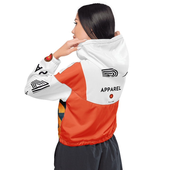 “Elevation Over Limitation” – Layered Street Luxe Windbreaker product image (2)