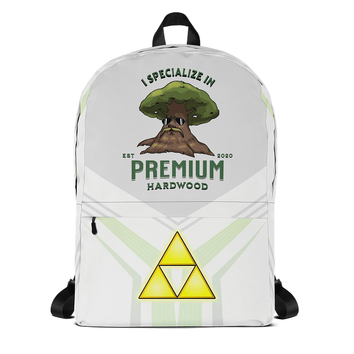 Premium Hardwood All-Over Print Backpack product image (1)