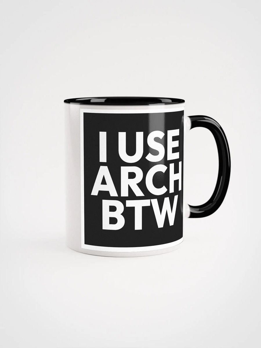 I USE ARCH BTW COFFEE MUG product image (1)