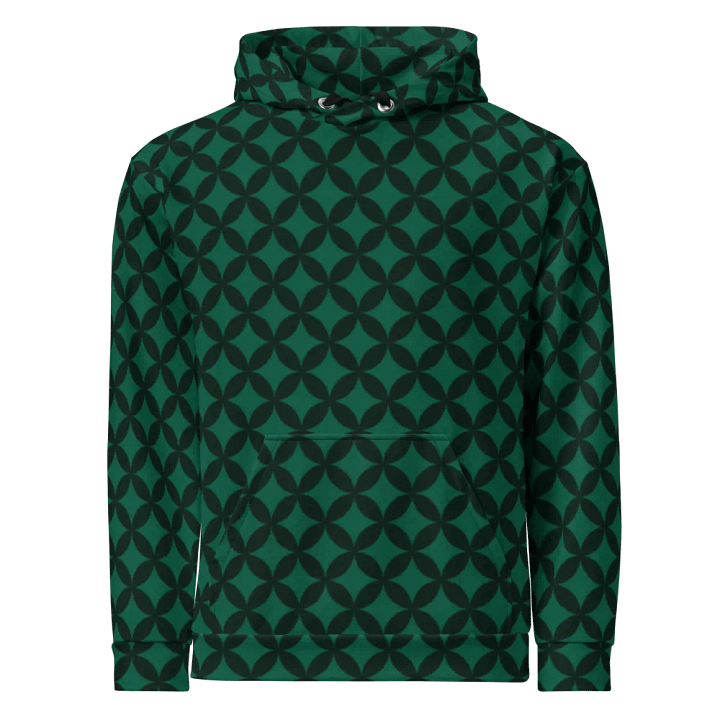 Geometric Grid Unisex Hoodie product image (1)