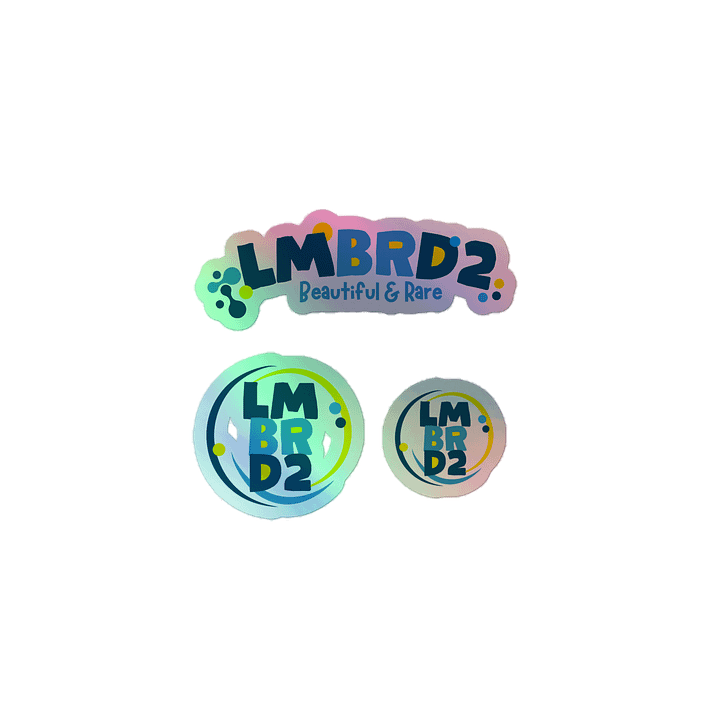 LMBRD2 Kiss-Cut Holographic Stickers product image (1)