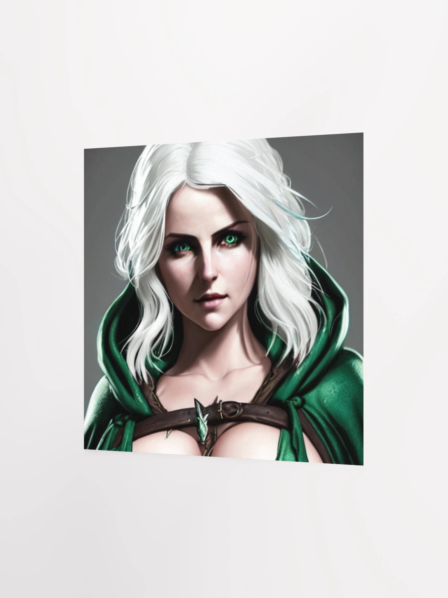 Emerald Guardian Matte Poster product image (6)