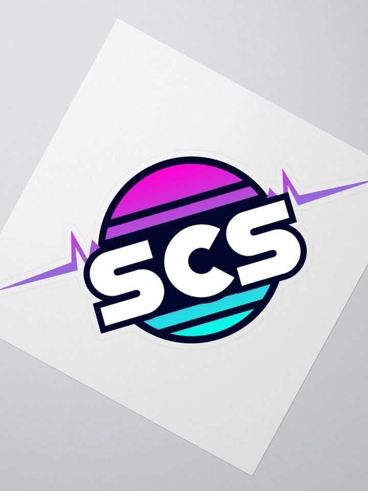 SCS BADGE STICKER product image (1)