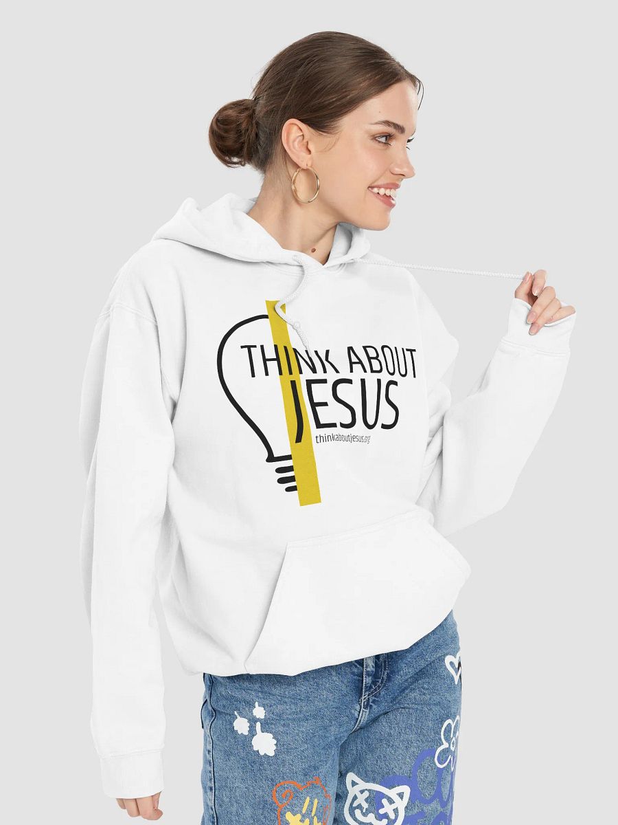 Think About Jesus Light Colour Hoodie product image (7)