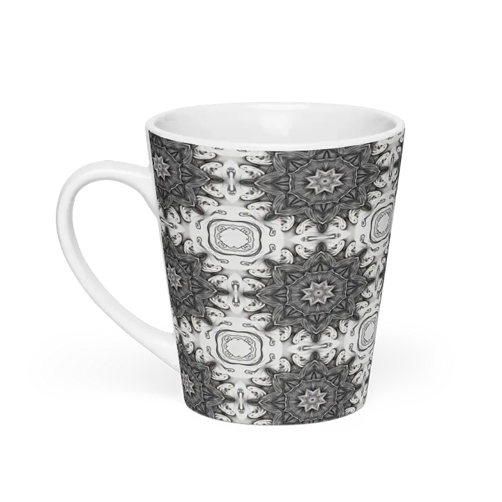 Symmetrical Splendor Latte Mug product image (2)