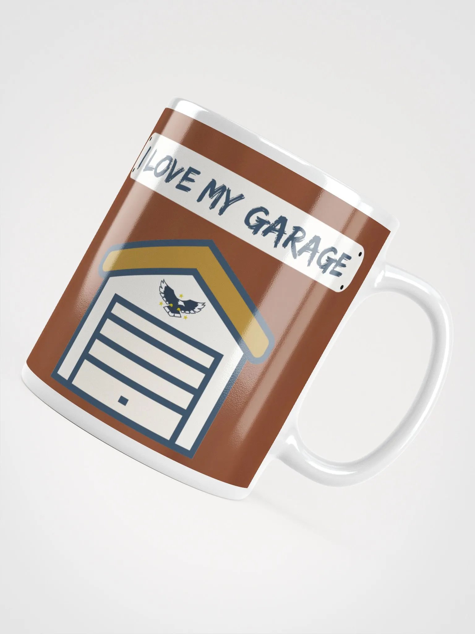 I Love My Garage - mug - white - mahogany product image (5)