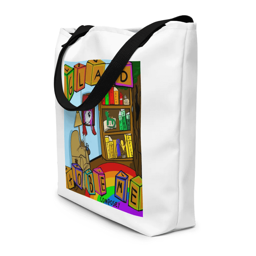 Glad To Be Me tote bag product image (7)