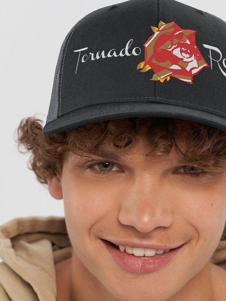 Tornado Rose Trucker Hat product image (8)
