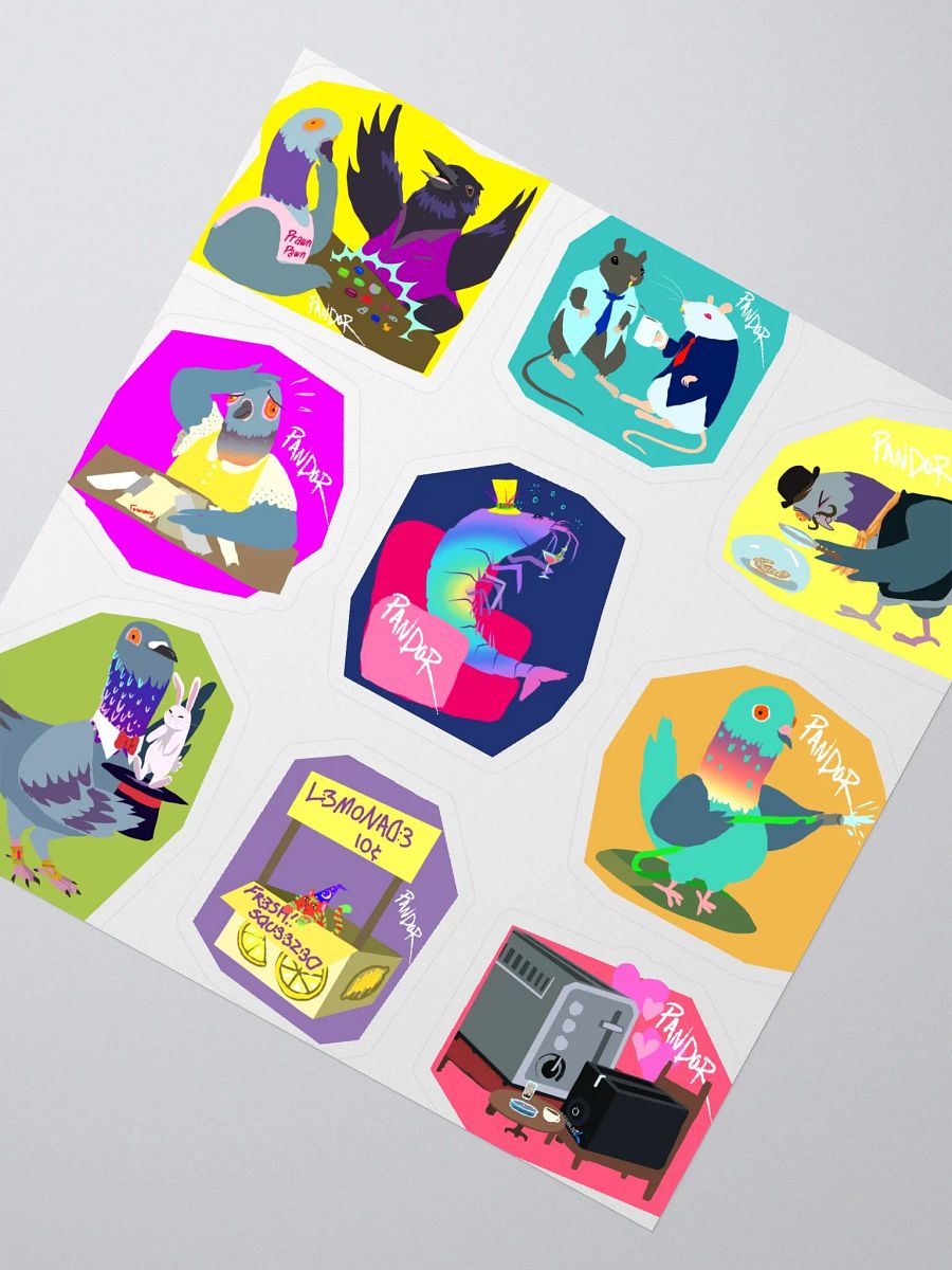 Pigeon World Stickersheet product image (2)