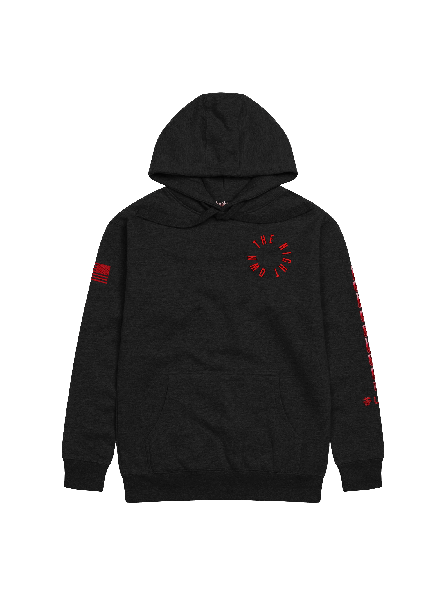 Special Red Own The Night Hoodie product image (1)