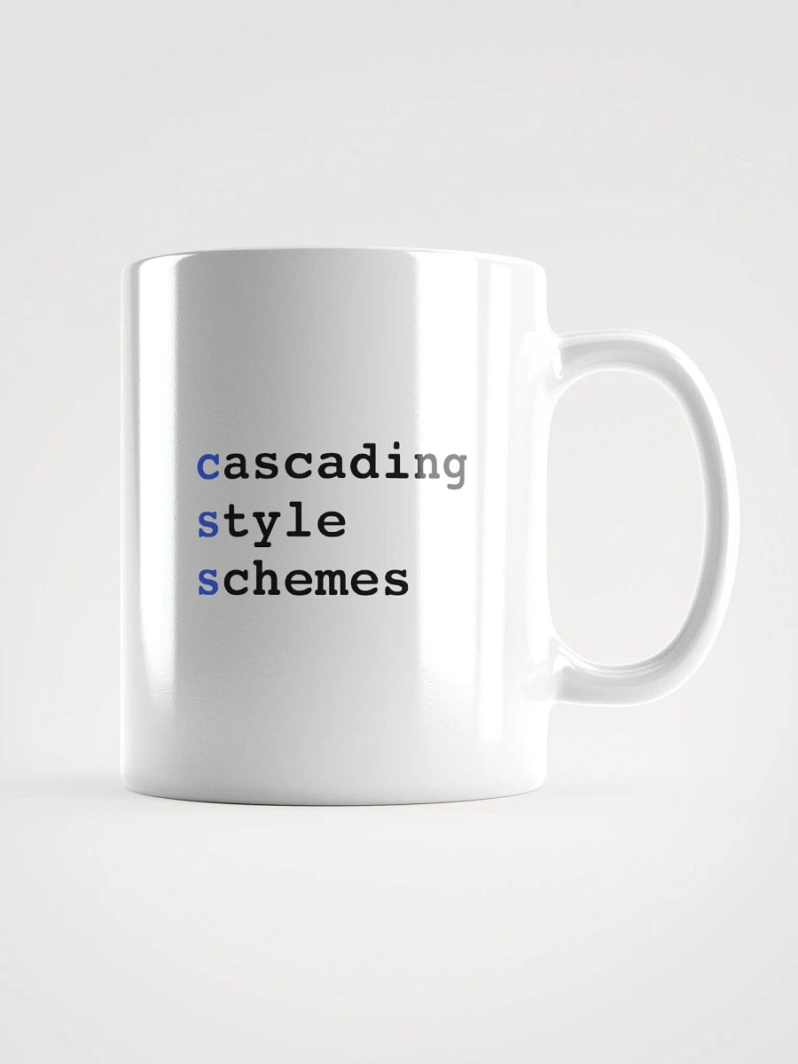 CSS Cascading Style Schemes Mug product image (1)