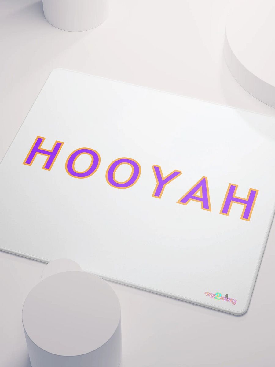 Hooyah Gaming Mouse Pad (White) product image (3)